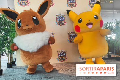 Pokémon Go Fest Paris 2025 - Pikachu et Evoli