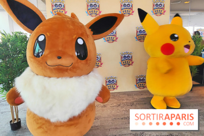 Pokémon Go Fest Paris 2025 - Pikachu et Evoli