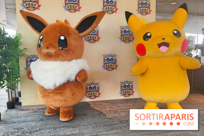 Pokémon Go Fest Paris 2025 - Pikachu et Evoli