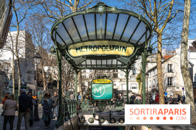 Station Abbesses - métro parisien