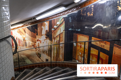 Station Abbesses - métro parisien - A7C02736