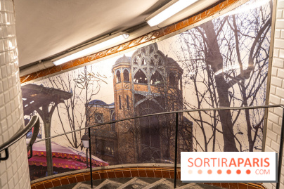 Station Abbesses - métro parisien - A7C02735