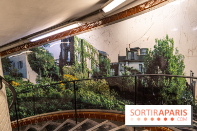 Station Abbesses - métro parisien