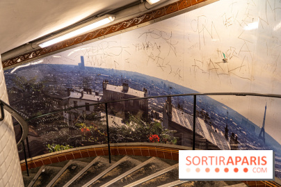 Station Abbesses - métro parisien