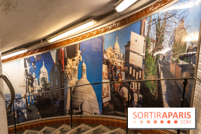 Station Abbesses - métro parisien