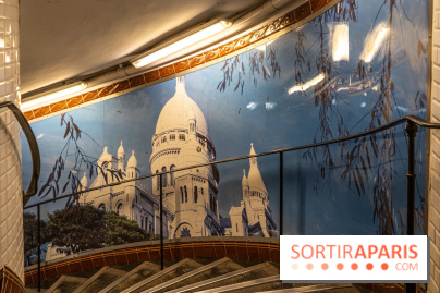 Station Abbesses - métro parisien - A7C02729