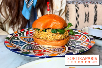 Coderak - Burger effiloché de poulet tajine