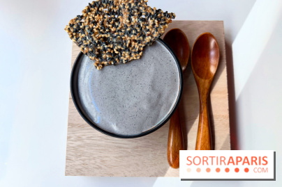 Kuma - Panna cotta sésame noir