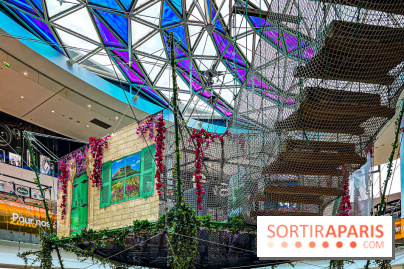 Green in the City : le labyrinthe suspendu à 19 mètres du sol à Beaugrenelle