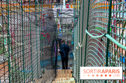Green in the City : le labyrinthe suspendu à 19 mètres du sol à Beaugrenelle