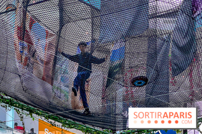 Green in the City : le labyrinthe suspendu à 19 mètres du sol à Beaugrenelle