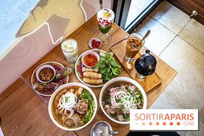 Ngoc Xuyen Saigon, le restaurant vietnamien du 13e aux bons pho et soupes de nouilles - table