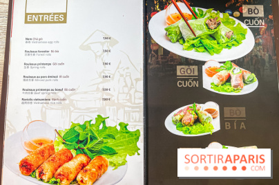 Ngoc Xuyen Saigon, le restaurant vietnamien du 13e aux bons pho et soupes de nouilles - menu 