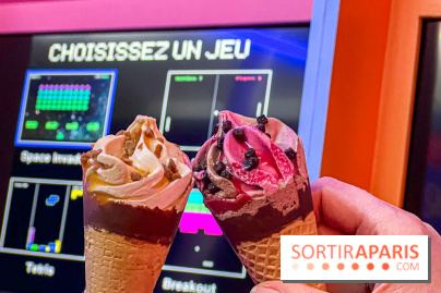 Gamebar î-cone-ique : un pop up hybride entre bar à glaces & bar à jeux d'arcade à Paris - image00032