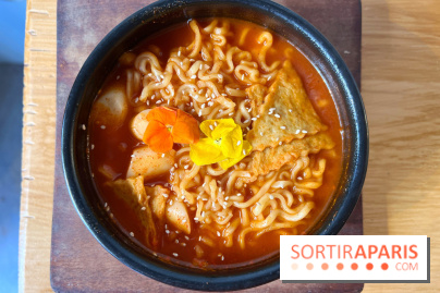 Hanwoo Korean Cafe & Bar - Ramen aux tteokbokki (Rabokki)