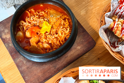 Hanwoo Korean Cafe & Bar - Ramen aux tteokbokki (Rabokki)