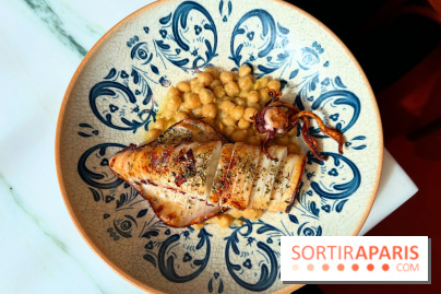 Ypseli - Calamars et pois chiches