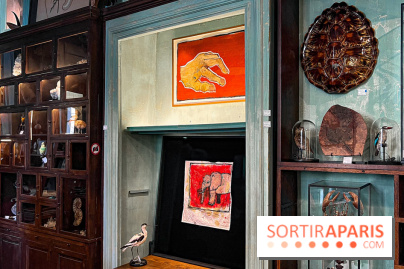 L'exposition gratuite des œuvres de Johnny Depp dans un cabinet de curiosités parisien - image00034