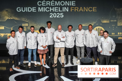 Cérémonie du Guide Michelin 2025 - 2 étoiles 