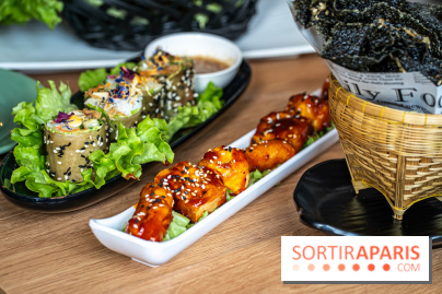 Buja restaurant végétarien thaï et Viet Paris 13e - photos - Tofu des Trois Rois