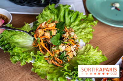 Buja restaurant végétarien thaï et Viet Paris 13e - photos - larb tofu