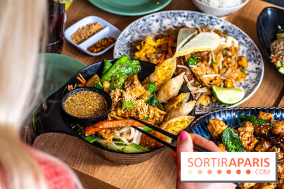 Buja restaurant végétarien thaï et Viet Paris 13e - photos - bo bun coco