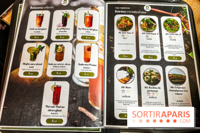 Buja restaurant végétarien thaï et Viet Paris 13e - photos - carte - menu