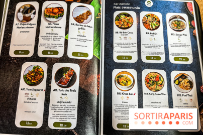 Buja restaurant végétarien thaï et Viet Paris 13e - photos - carte - menu