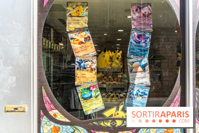 Premiere boutique Pokémon de Paris en photo
