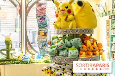 Premiere boutique Pokémon de Paris en photo
