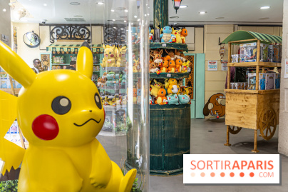 Premiere boutique Pokémon de Paris en photo