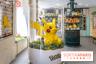 Premiere boutique Pokémon de Paris en photo