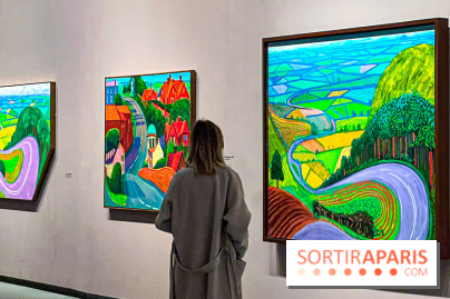 David Hockney : la plus grande exposition retrospective de l'artiste à la Fondation Louis Vuitton - IMG 8510 jpg