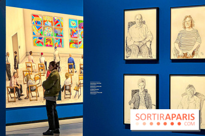 David Hockney : la plus grande exposition retrospective de l'artiste à la Fondation Louis Vuitton - IMG 8580 jpg