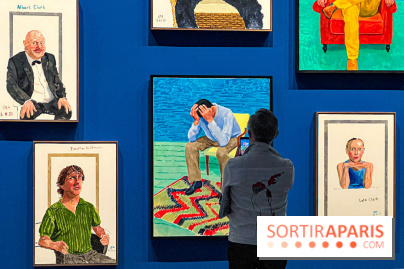 David Hockney : la plus grande exposition retrospective de l'artiste à la Fondation Louis Vuitton - IMG 8589 jpg