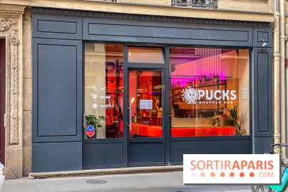 Pucks, l'enseigne de shuffleboard à Poissonnière - IMG 4422