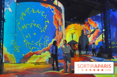 Le Petit Prince, l'odyssée immersive : un voyage poétique et coloré à vivre à l'Atelier des Lumières - fotor 1744363845504