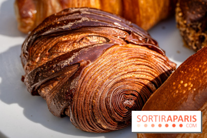 La boulangerie de Christophe Louie lance les nouvelle viennoiseries folles d'Anthony Nguyen - Pain au chocolat tout choco