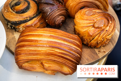 La boulangerie de Christophe Louie lance les nouvelle viennoiseries folles d'Anthony Nguyen - pain suisse