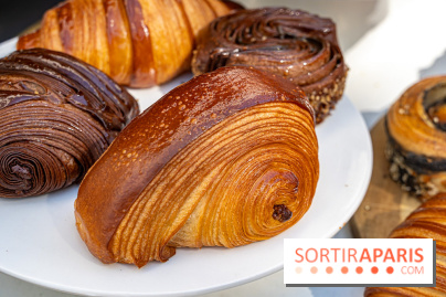 La boulangerie de Christophe Louie lance les nouvelle viennoiseries folles d'Anthony Nguyen - pain au chocolat