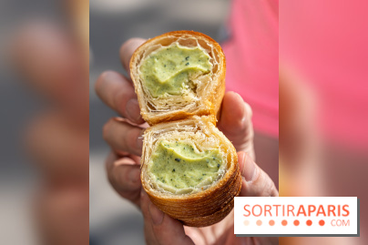 La boulangerie de Christophe Louie lance les nouvelle viennoiseries folles d'Anthony Nguyen - feuilleté au pandan