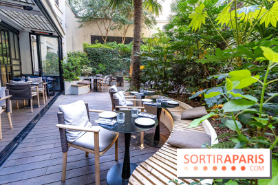 Pimpan, nouveau restaurant à Paris dans le Quartier Latin – Cuisine française moderne à Dame des Arts - terrasse