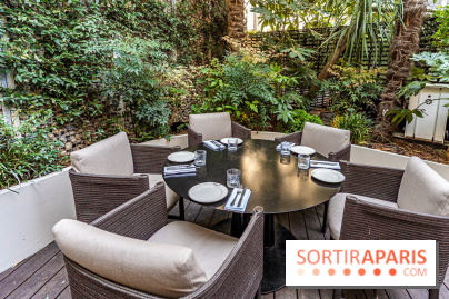 Pimpan, nouveau restaurant à Paris dans le Quartier Latin – Cuisine française moderne à Dame des Arts - terrasse
