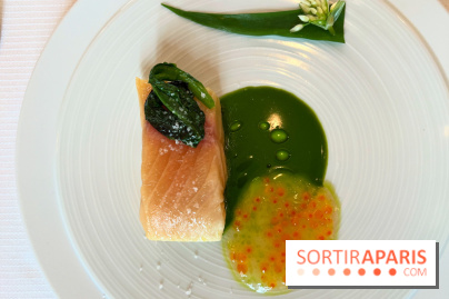 Le Pergolèse - Omble chevalier, ail des ours