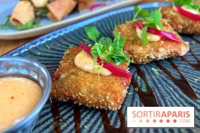 Amanie - Arancini petits pois et menthe