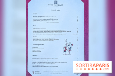 Terrasse de l'Hôtel Particulier, le jardin verdoyant au cœur de Montmartre - photo - carte - menu