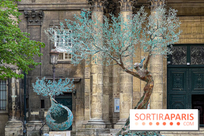 Exposition en plein air des œuvres monumentales d'Andrea Roggi, quartier Faubourg Saint-Honoré - image00031