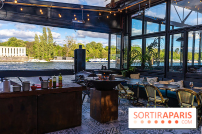 Quai Ouest en mode estivale avec terrasse et barbecue