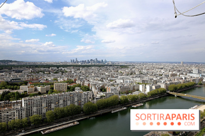 Ballon de Paris au parc André-Citroën : nos photos du vol à bord de l'aéronef -  visuel Paris - vue aérienne Paris - vue toit Paris