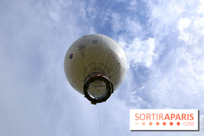 Ballon de Paris au parc André-Citroën : nos photos du vol à bord de l'aéronef - Vol Ballon Generali 